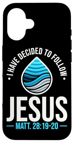 Ich habe beschlossen, Jesus zu folgen, getauft, christlich Hülle für iPhone 16 Ich habe beschlossen, Jesus zu folgen, getauft, christlich Hülle für iPhone 16 von Baptism Priests Pastors Worship Prayer Bible Nuns