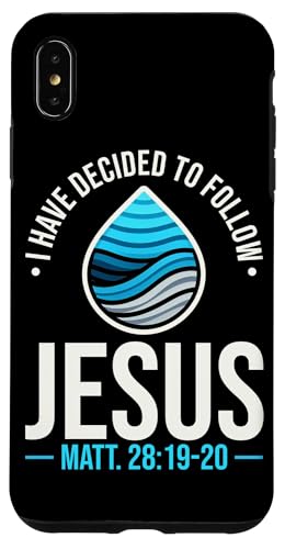 Ich habe beschlossen, Jesus zu folgen, getauft, christlich Hülle für iPhone XS Max Ich habe beschlossen, Jesus zu folgen, getauft, christlich Hülle für iPhone XS Max von Baptism Priests Pastors Worship Prayer Bible Nuns
