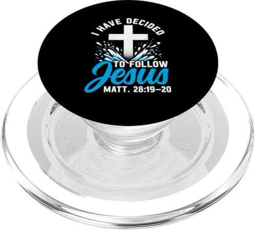 Ich habe beschlossen, Jesus zu folgen, getauft, christlich PopSockets PopGrip für MagSafe Ich habe beschlossen, Jesus zu folgen, getauft, christlich PopSockets PopGrip für MagSafe von Baptism Priests Pastors Worship Prayer Bible Nuns