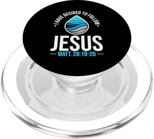 Ich habe beschlossen, Jesus zu folgen, getauft, christlich PopSockets PopGrip für MagSafe Ich habe beschlossen, Jesus zu folgen, getauft, christlich PopSockets PopGrip für MagSafe von Baptism Priests Pastors Worship Prayer Bible Nuns