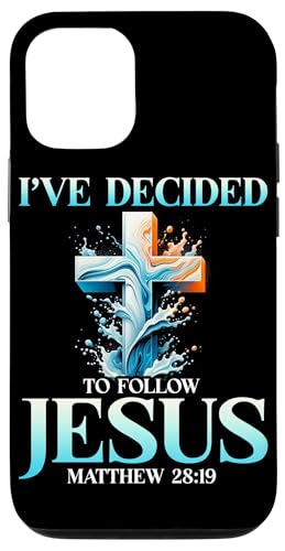 Ich habe beschlossen, Jesus zu folgen Matthäus 28:19 Taufe getauft Hülle für iPhone 12/12 Pro Ich habe beschlossen, Jesus zu folgen Matthäus 28:19 Taufe getauft Hülle für iPhone 12/12 Pro von Baptism Priests Pastors Worship Prayer Bible Nuns