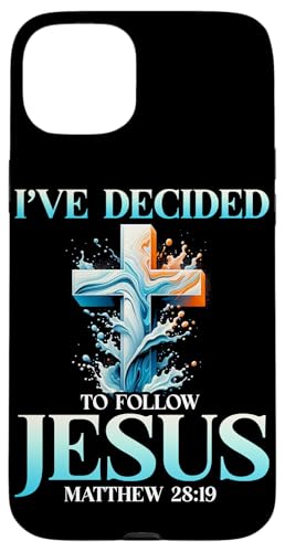Ich habe beschlossen, Jesus zu folgen Matthäus 28:19 Taufe getauft Hülle für iPhone 15 Plus Ich habe beschlossen, Jesus zu folgen Matthäus 28:19 Taufe getauft Hülle für iPhone 15 Plus von Baptism Priests Pastors Worship Prayer Bible Nuns