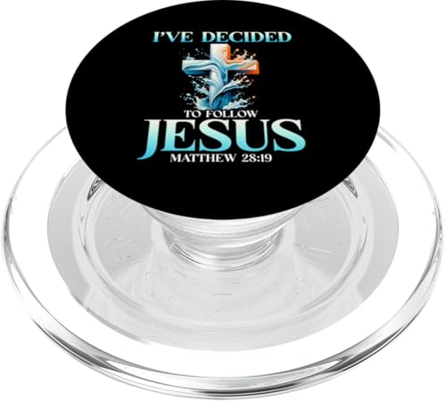 Ich habe beschlossen, Jesus zu folgen Matthäus 28:19 Taufe getauft PopSockets PopGrip für MagSafe Ich habe beschlossen, Jesus zu folgen Matthäus 28:19 Taufe getauft PopSockets PopGrip für MagSafe von Baptism Priests Pastors Worship Prayer Bible Nuns