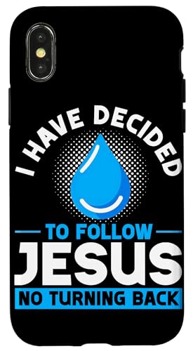 Ich habe beschlossen, der Taufe Jesu zu folgen, der christlichen Gottesbibel Hülle für iPhone X/XS Ich habe beschlossen, der Taufe Jesu zu folgen, der christlichen Gottesbibel Hülle für iPhone X/XS von Baptism Priests Pastors Worship Prayer Bible Nuns