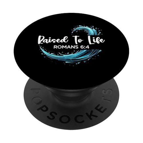Raised To Life Taufe Christian Jesus God Religious PopSockets Klebender PopGrip Raised To Life Taufe Christian Jesus God Religious PopSockets Klebender PopGrip von Baptism Priests Pastors Worship Prayer Bible Nuns