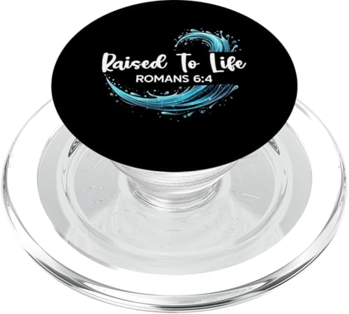 Raised To Life Taufe Christian Jesus God Religious PopSockets PopGrip für MagSafe Raised To Life Taufe Christian Jesus God Religious PopSockets PopGrip für MagSafe von Baptism Priests Pastors Worship Prayer Bible Nuns