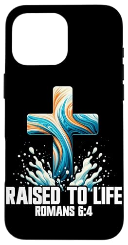 Raised To Life Taufe Christlicher Jesus Gott Hülle für iPhone 16 Pro Max Raised To Life Taufe Christlicher Jesus Gott Hülle für iPhone 16 Pro Max von Baptism Priests Pastors Worship Prayer Bible Nuns