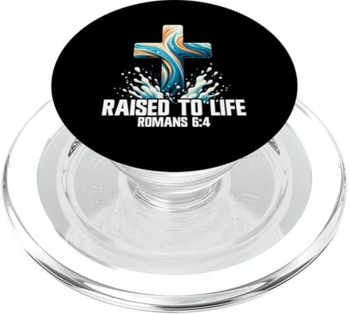 Raised To Life Taufe Christlicher Jesus Gott PopSockets PopGrip für MagSafe Raised To Life Taufe Christlicher Jesus Gott PopSockets PopGrip für MagSafe von Baptism Priests Pastors Worship Prayer Bible Nuns