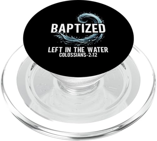 Taufe links im Wasser Taufe religiöser christlicher Jesus PopSockets PopGrip für MagSafe Taufe links im Wasser Taufe religiöser christlicher Jesus PopSockets PopGrip für MagSafe von Baptism Priests Pastors Worship Prayer Bible Nuns