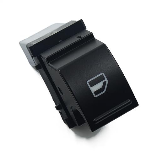 Auto Hauptfensterschalter Kompatibel Mit SKODA Für Fabia 2 Für Octavia 1Z3 Für Roomster 5J Für Superb Electric Power Window Control Switch Button 3T4, 3U4, 3T5 5J0 959 855(Without chrome) von BaraSh