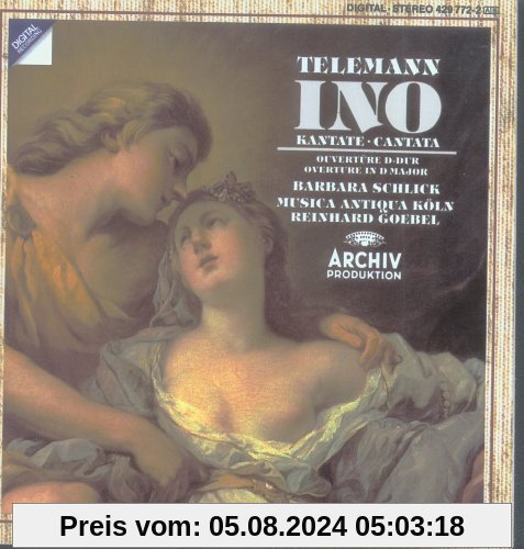 Telemann: Ino / Ouvertüre D-dur von Barbara Schlick
