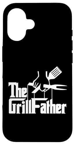 Grillfather Grillen Barbecue BBQ Grill Fleischliebhaber Hülle für iPhone 16 Grillfather Grillen Barbecue BBQ Grill Fleischliebhaber Hülle für iPhone 16 von Barbecue und Grill Geschenke für Fleischliebhaber