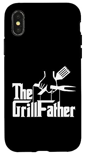 Grillfather Grillen Barbecue BBQ Grill Fleischliebhaber Hülle für iPhone X/XS Grillfather Grillen Barbecue BBQ Grill Fleischliebhaber Hülle für iPhone X/XS von Barbecue und Grill Geschenke für Fleischliebhaber