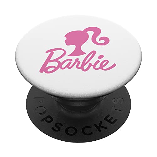 Barbie - Barbie-Logo in Rosa PopSockets mit austauschbarem PopGrip von Barbie