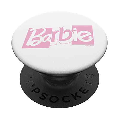 Barbie - Gemischte Schriftart Logo PopSockets mit austauschbarem PopGrip von Barbie