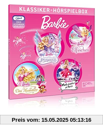 Barbie - Klassiker Hörspielbox mit vier Geschichten (mp3-CD) - Mehr als 4 Stunden Spielzeit von Barbie