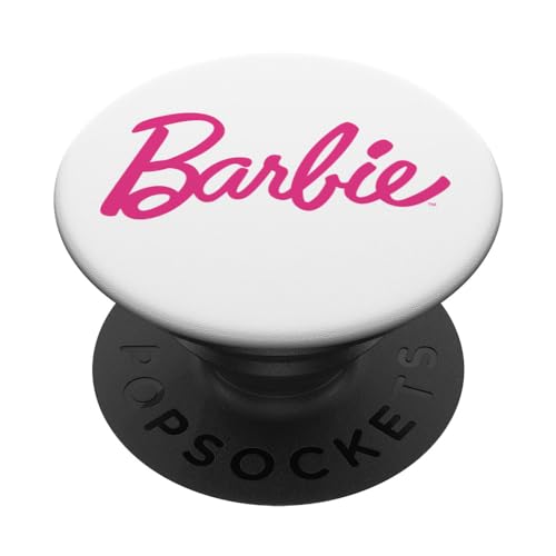 Logo Pink PopSockets mit austauschbarem PopGrip von Barbie