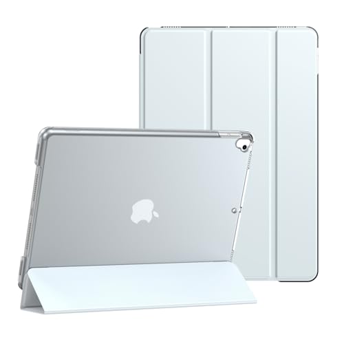 Für Apple iPad Pro 10.5 (2017) A1701 A1709 und iPad Air 3 (2019) A2152 A2123 A2153 Smart Case mit automatischer magnetischer Wake/Sleep-Funktion (weiß) von BargainParadise