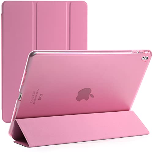 Für Apple iPad Pro 9.7 2016 A1674/1675 Smart Case mit automatischer magnetischer Wake/Sleep-Funktion (Rosa) von BargainParadise