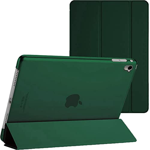 Schlanke Smart-Schutzhülle mit Standfunktion für Apple iPad 10.2 7. Generation (Modell A2200, A2198, A2232), Smart-Hülle mit automatischer magnetischer Wake-/Sleep-Funktion (Smaragdgrün) von BargainParadise