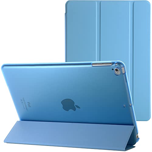 Smart Case für Apple iPad Air 1.Generation (Modell A1474, A1475, A1476) - Slim Magnetic Cover mit Auto Wake/Sleep Funktion (Hellblau) von BargainParadise