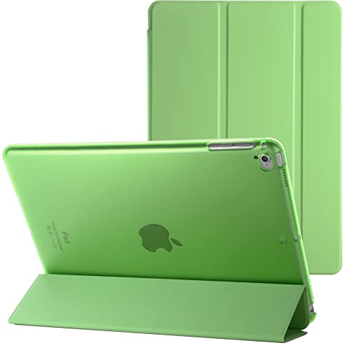Schutzhülle für Apple iPad Air 2 / 2. Generation A1566 A1567, mit automatischer magnetischer Wake/Sleep-Funktion, Grün von BargainParadise