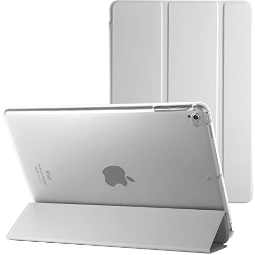 Schutzhülle für Apple iPad Air 2 / 2. Generation A1566 A1567, mit automatischer magnetischer Wake/Sleep-Funktion, Weiß von BargainParadise