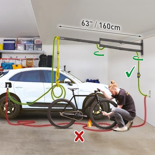 Barkan 160cm Lange EV Ladekabel Wandhalterung arm, 5 Jahre Garantie, Draußen/Outdoor Wetterfest und wasserdicht, für E Auto EV/PHEV/Elektroauto Kabel Barkan 160cm Lange EV Ladekabel Wandhalterung arm, 5 Jahre Garantie, Draußen/Outdoor Wetterfest und wasserdicht, für E Auto EV/PHEV/Elektroauto Kabel von Barkan