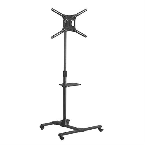 Barkan Rollen TV Wagen 13-83 Zoll Neigbare & Höhenverstellbar TV Ständer, hält bis 50Kg, Feststellbare Räder, 5 Jahre Garantie, Trolley, für LED OLED LCD, Max. VESA 600x400, Fernseher Halterung Barkan Rollen TV Wagen 13-83 Zoll Neigbare & Höhenverstellbar TV Ständer, hält bis 50Kg, Feststellbare Räder, 5 Jahre Garantie, Trolley, für LED OLED LCD, Max. VESA 600x400, Fernseher Halterung von Barkan