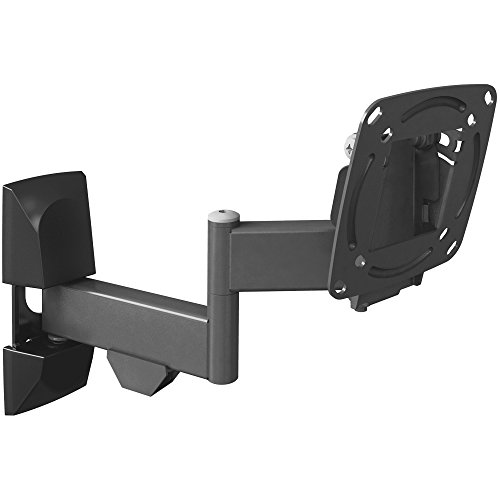 Barkan TV / Monitor Wandhalterung, 13 - 29 Zoll Schwenkbar / Neigbar / Vollbewegung flach & curved Fernseher TV Halterung, hält bis 15Kg, UL zertifiziert, für LED OLED LCD, Max. VESA 100x100 Barkan TV / Monitor Wandhalterung, 13 - 29 Zoll Schwenkbar / Neigbar / Vollbewegung flach & curved Fernseher TV Halterung, hält bis 15Kg, UL zertifiziert, für LED OLED LCD, Max. VESA 100x100 von Barkan