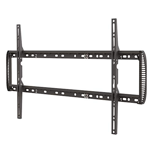 Barkan TV Wandhalterung, 13-90 Zoll Feste flach & Curved Fernseher TV Halterung, hält bis 60Kg, patentiert automatische Sperre, Ausziehbare Wandplatte - 3 in 1, Max. VESA 600x400 von Barkan