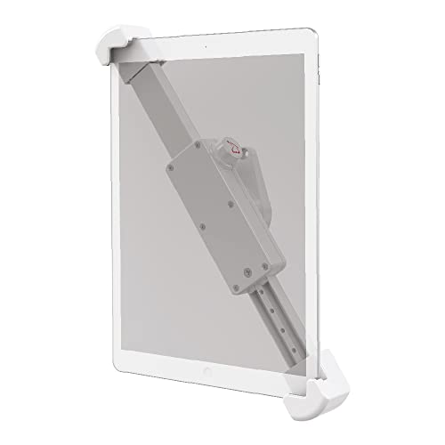 Barkan Tablet Halterung für 7-14 Zoll Geräte, Feste, 360 Grad drehbare, für iPad, Samsung Tab, Fire HD und mehr, wandhalterung Fixed Tablet Wall Mount Weiß von Barkan