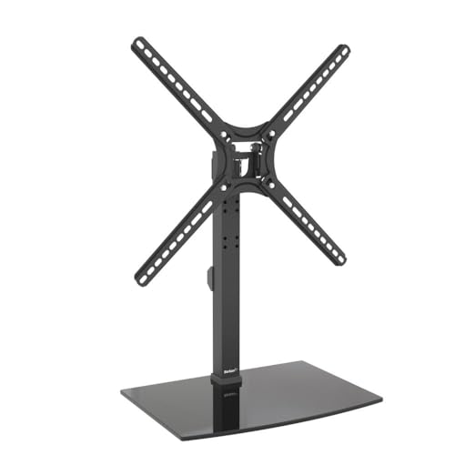 Barkan Tischplatte TV Standfuss TV Wandhalterung 13-65 Zoll Schwenkbar & Neigbare TV Ständer, hält bis 36Kgs, Patentiert, Gehärtetes Glas, für LED OLED LCD, Max. VESA 400x400 Barkan Tischplatte TV Standfuss TV Wandhalterung 13-65 Zoll Schwenkbar & Neigbare TV Ständer, hält bis 36Kgs, Patentiert, Gehärtetes Glas, für LED OLED LCD, Max. VESA 400x400 von Barkan