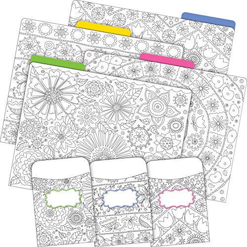 Barker Creek Folder/Pocket Set, Color Me! In My Garden (BC3538) von Barker Creek