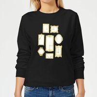 Barlena Frames Women's Sweatshirt - Black - 5XL von Barlena