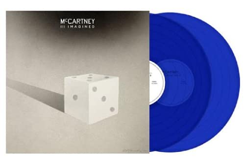 McCartney III Imagined LIMITED EDITION Translucent Deep Blue Vinyl von Barnes Noble Consign