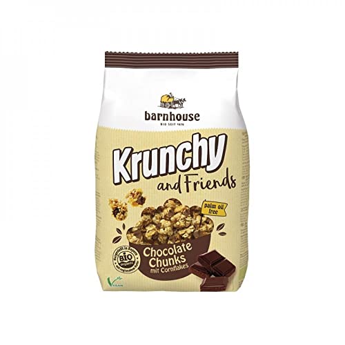 Barnhouse Krunchy & Friends mit Zartbitterschokolade (500 g) - Bio von Barnhouse