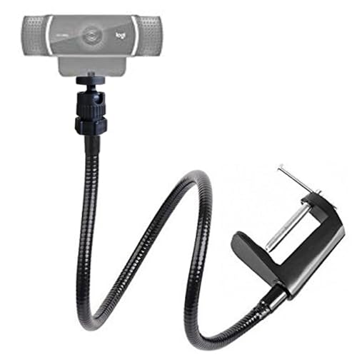 Etucro Webcam Stand 27" Verstellbare Schwanenhals Desktop Kamera Mount Hoder for Logitech Webcam C925e C922 C930 C920 C615 und mehr (1/4" Gewinde) von Ｂａｒｏｂｋｅ