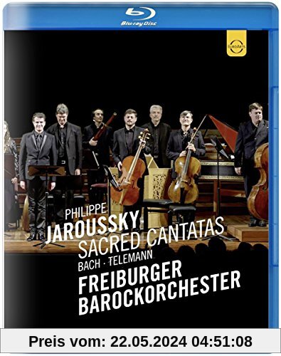 Bach & Telemann - Sacred Cantatas [Blu-ray] von Barockorchester Freiburg