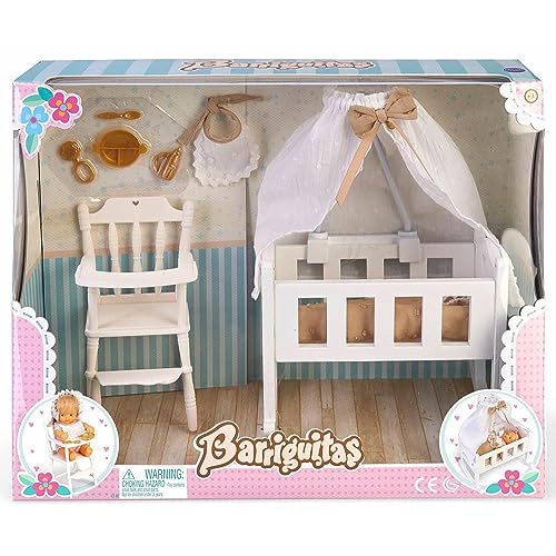 Barriguitas - Kinderbett-Set, Hochstuhl und Zubehör, 700015557 Barriguitas - Kinderbett-Set, Hochstuhl und Zubehör, 700015557 von Barriguitas