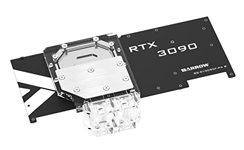 Barrow Aktive Backplate RTX 3080/90 FTW3 RGB - Acryl von Barrow