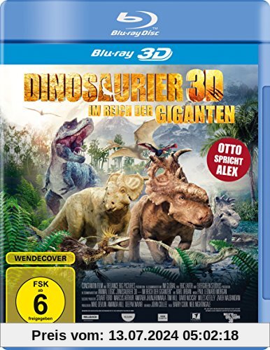 Dinosaurier - Im Reich der Giganten [3D Blu-ray] von Barry Cook