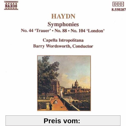 Haydn Sinfonien 44, 88, 104 Wordsw von Barry Wordsworth