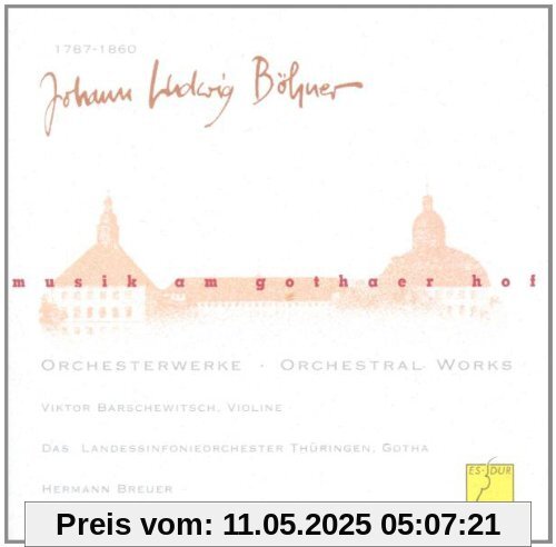 Musik am Gothaer Hof Vol. 1 Musik am Gothaer Hof Vol. 1 von Barschewitsch