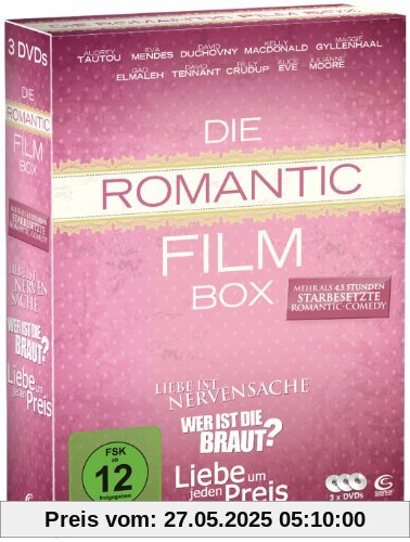 Die Romantic Film Box - mehr als 4,5 Stunden Romantic Comedy mit Starbesetzung: Liebe um jeden Preis, Wer ist die Braut, Liebe ist Nervensache (3 DVDs) von Bart Freundlich