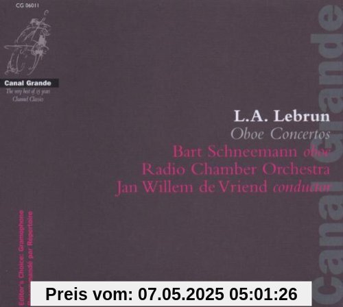 Oboe Concertos Oboe Concertos von Bart Schneemann