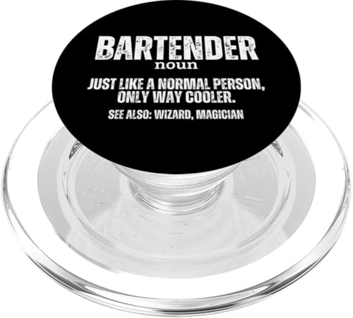 Barkeeper Definition Stolz, lustig, Barkee PopSockets PopGrip für MagSafe Barkeeper Definition Stolz, lustig, Barkee PopSockets PopGrip für MagSafe von Bartender Accessories And Bar Tending Designs