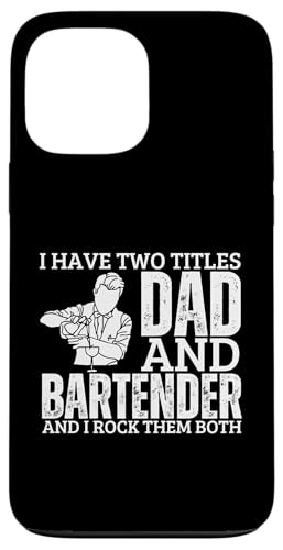 Barkeeper und Papa sind stolz auf lustige Männer beim Barkeeper Hülle für iPhone 13 Pro Max Barkeeper und Papa sind stolz auf lustige Männer beim Barkeeper Hülle für iPhone 13 Pro Max von Bartender Accessories And Bar Tending Designs