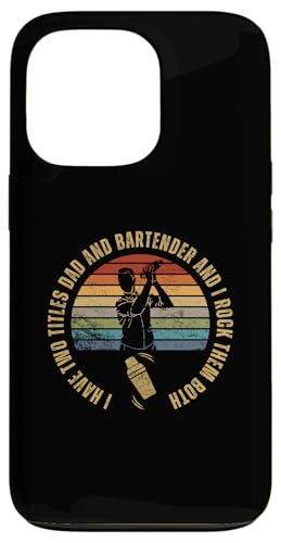 Barkeeper und Papa sind stolz auf lustige Männer beim Barkeeper Hülle für iPhone 13 Pro Barkeeper und Papa sind stolz auf lustige Männer beim Barkeeper Hülle für iPhone 13 Pro von Bartender Accessories And Bar Tending Designs