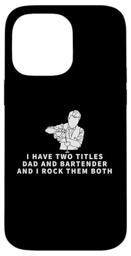 Barkeeper und Papa sind stolz auf lustige Männer beim Barkeeper Hülle für iPhone 14 Pro Max Barkeeper und Papa sind stolz auf lustige Männer beim Barkeeper Hülle für iPhone 14 Pro Max von Bartender Accessories And Bar Tending Designs